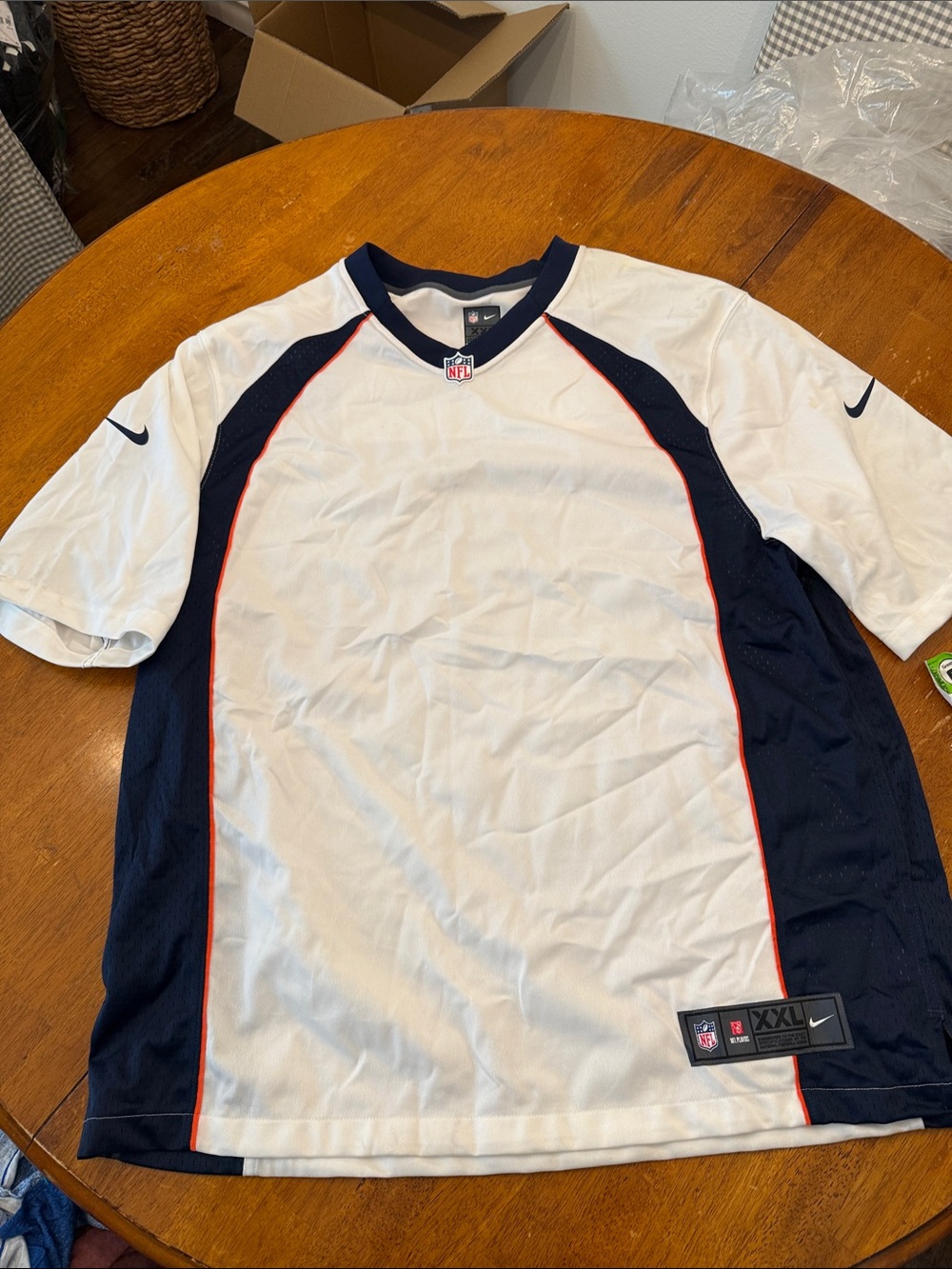 Nike Short-Sleeve NFL Performance Jersey Denver Broncos xxl blank jersey